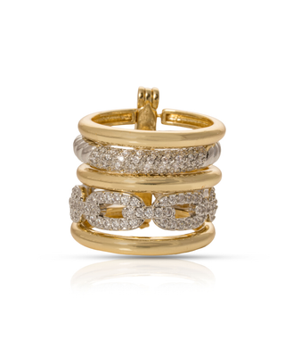 Luxe Chain Stack Ring