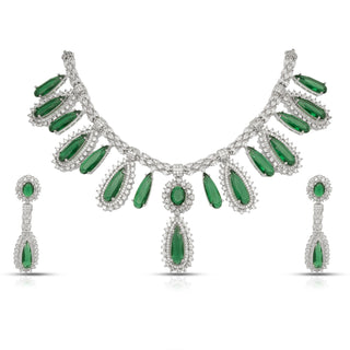 Emerald Royale Necklace Set
