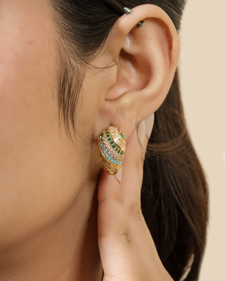 Celestial Serpent Earrings