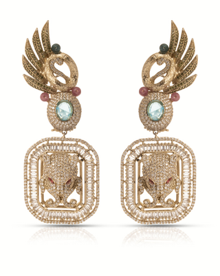 Panther Majesty Statement Earrings