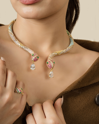 Celestial Serpent Necklace