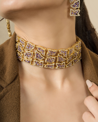 Amethyst Royale Choker