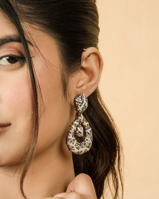 Sapphire Cascade Earrings