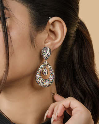 Sapphire Cascade Earrings