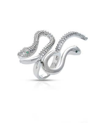 Serpentine Luxe Ring (Silver)
