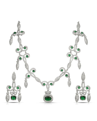 Emerald Enchant Necklace Set