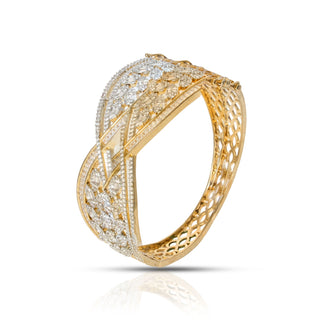 Crescent Weave Cuff