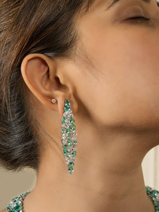 Aqua Crystal Cascade Set