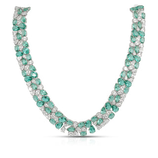 Aqua Crystal Cascade Set